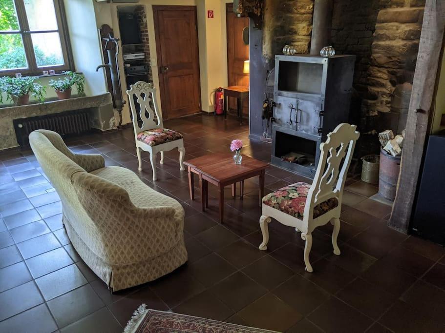 Haus Keppelborg: Zi Antonia Mit Kirchplatzblick Lägenhet Heek Exteriör bild